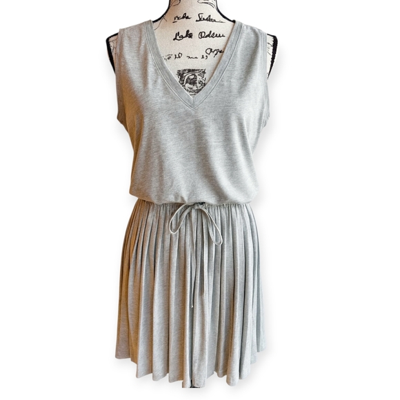 Joe Fresh Tank Pleated Dress with Drawstring Waist - Picture 1 of 7